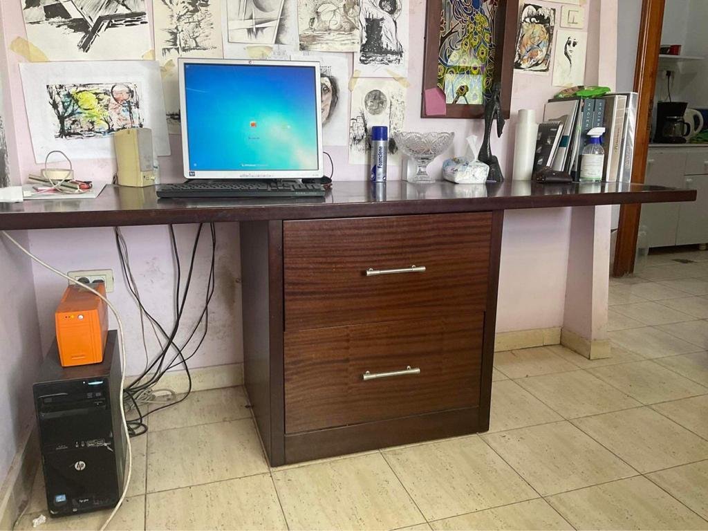 work-station-200x60cm-مع-جوارير