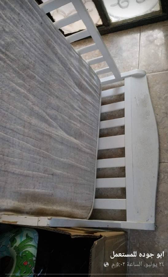 سرير-اطفال-مع-الفرشه-وهديه-شرشف